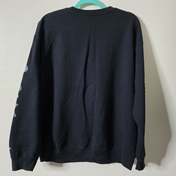 Hello Kitty by Sanrio Peace Love Skate Crewneck Sweatshirt Size L - Picture 3 of 11